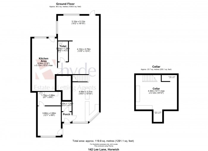 Floorplans For Lee Lane, Horwich, Bolton, BL6 7AF