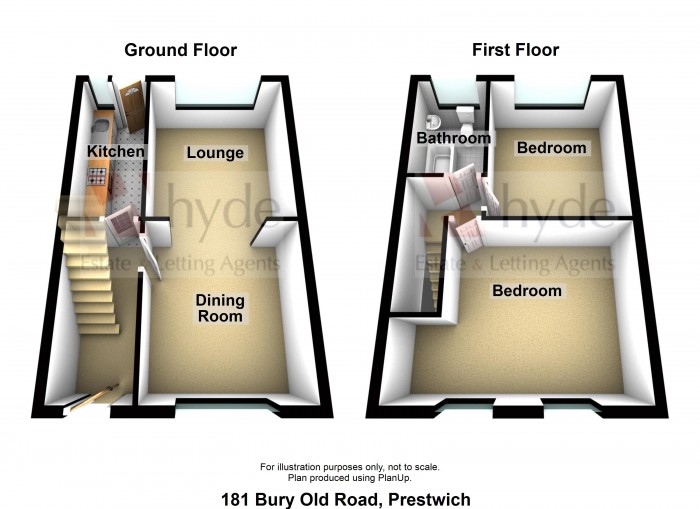 Floorplans For Bury Old Road, Prestwich, Manchester, M25 1JF