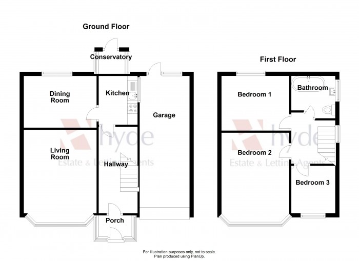 Floorplans For Lynton Drive, Prestwich, Manchester, M25 2QS