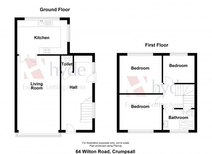 Floorplans For Wilton Road, Crumpsall, Manchester, M8 4EP