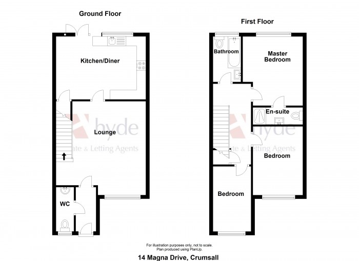 Floorplans For Magna Drive, Crumpsall, Manchester, M8 5EQ