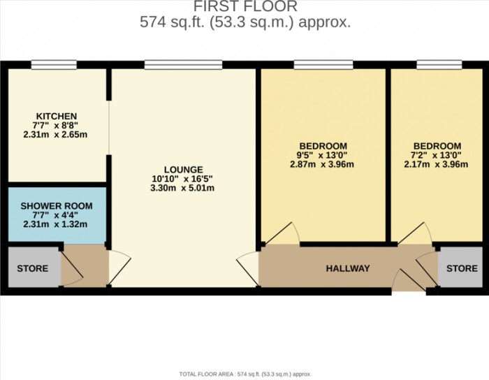 Floorplans For Pole Lane Court, Pole Lane, Unsworth, Bury, BL9 8QD